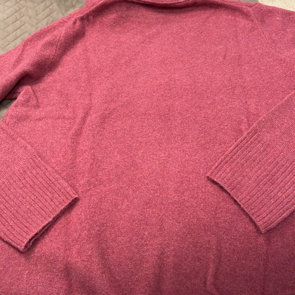 J. Crew Bow-neck Berry Sweater-Dress in Extra-Soft Yarn/NWT/XL - Picture 12 of 16